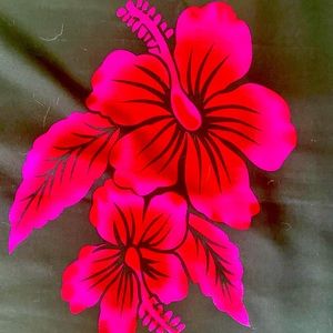 Black and Pink Sarong